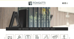 Desktop Screenshot of fonsatti.com.br