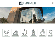 Tablet Screenshot of fonsatti.com.br